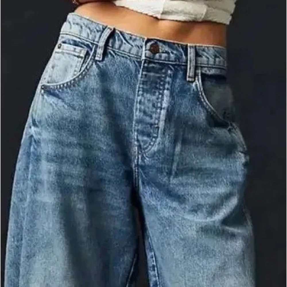 BRAND NEW Good American good extreme barrel Jeans size 6 NWT!๐๐ - Picture 7 of 15